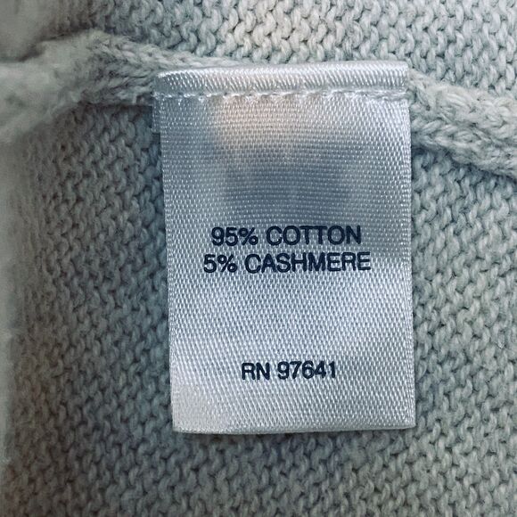 J Jill Pure Jill Oatmeal V Neck Long Sleeve Pullover Minimalist Cozy Sweater L - Picture 4 of 10